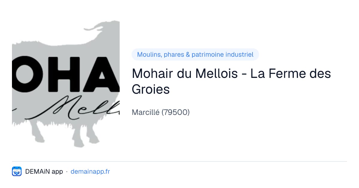 Mohair du Mellois - La Ferme des Groies — Marcillé