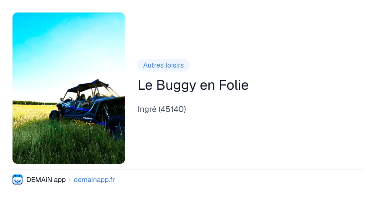 Le Buggy en Folie — Ingré