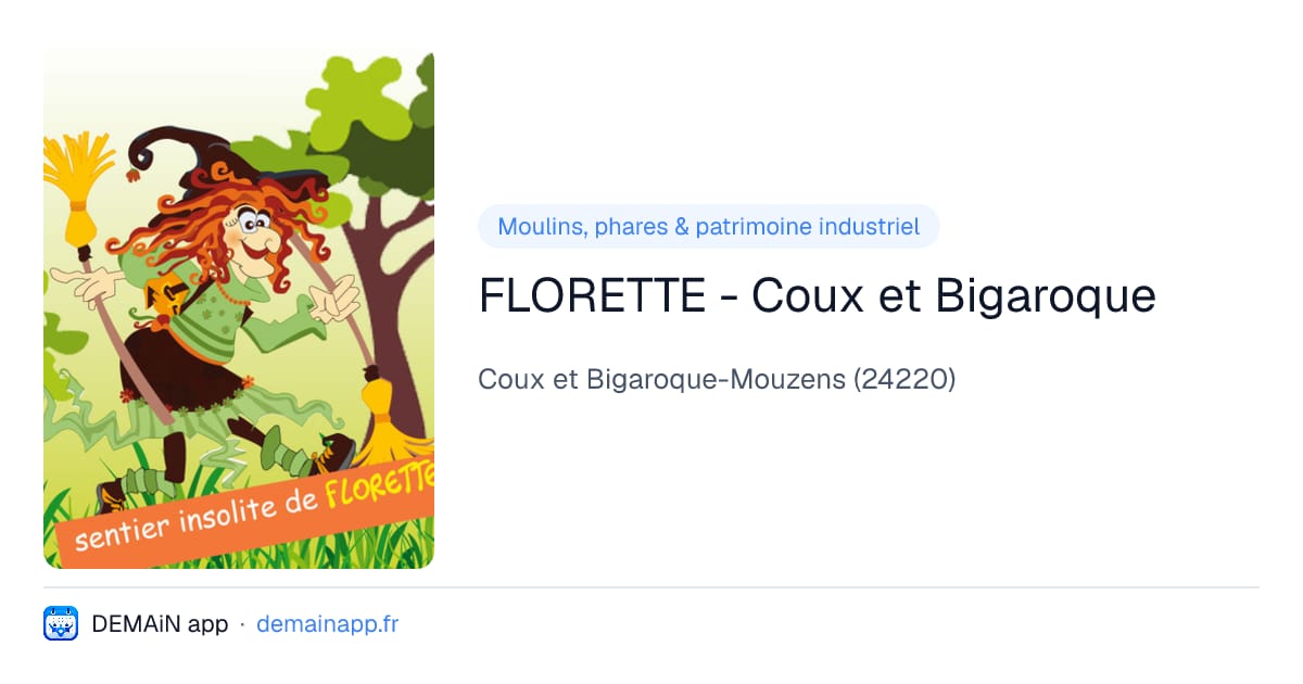 FLORETTE - Coux et Bigaroque — Coux et Bigaroque-Mouzens
