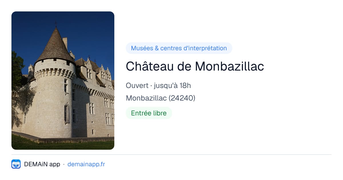 Château de Monbazillac — Monbazillac