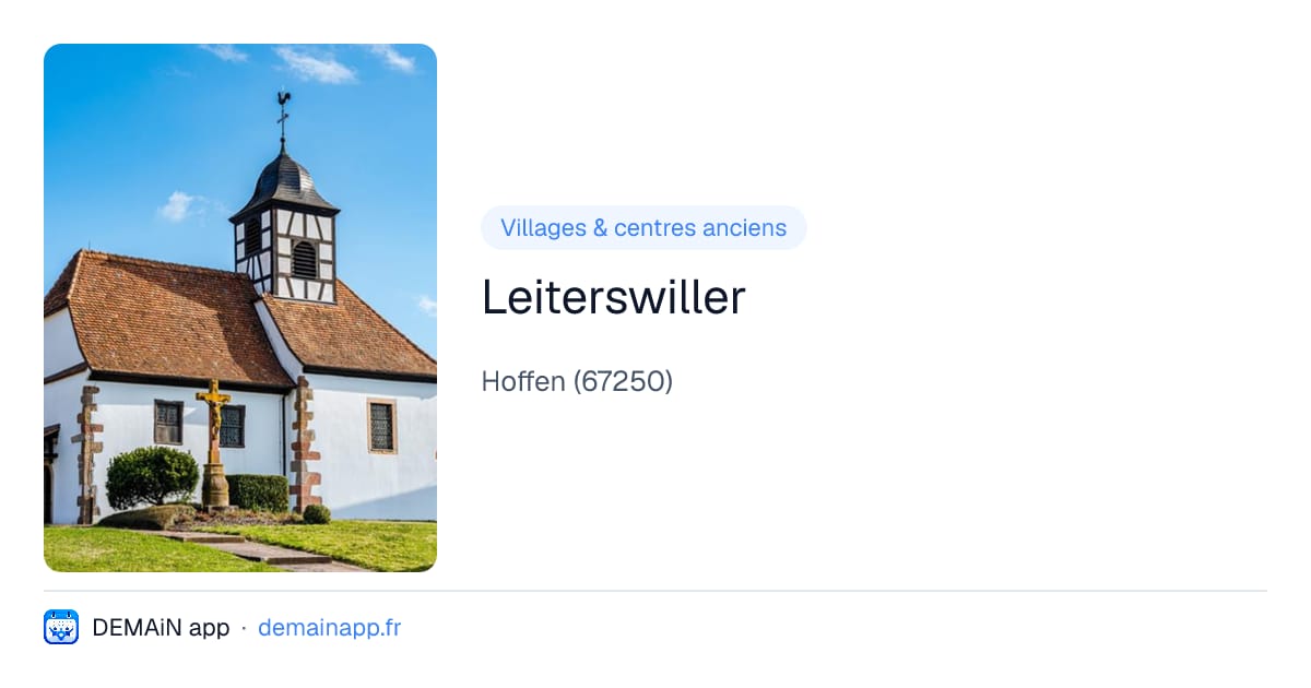Leiterswiller — Hoffen