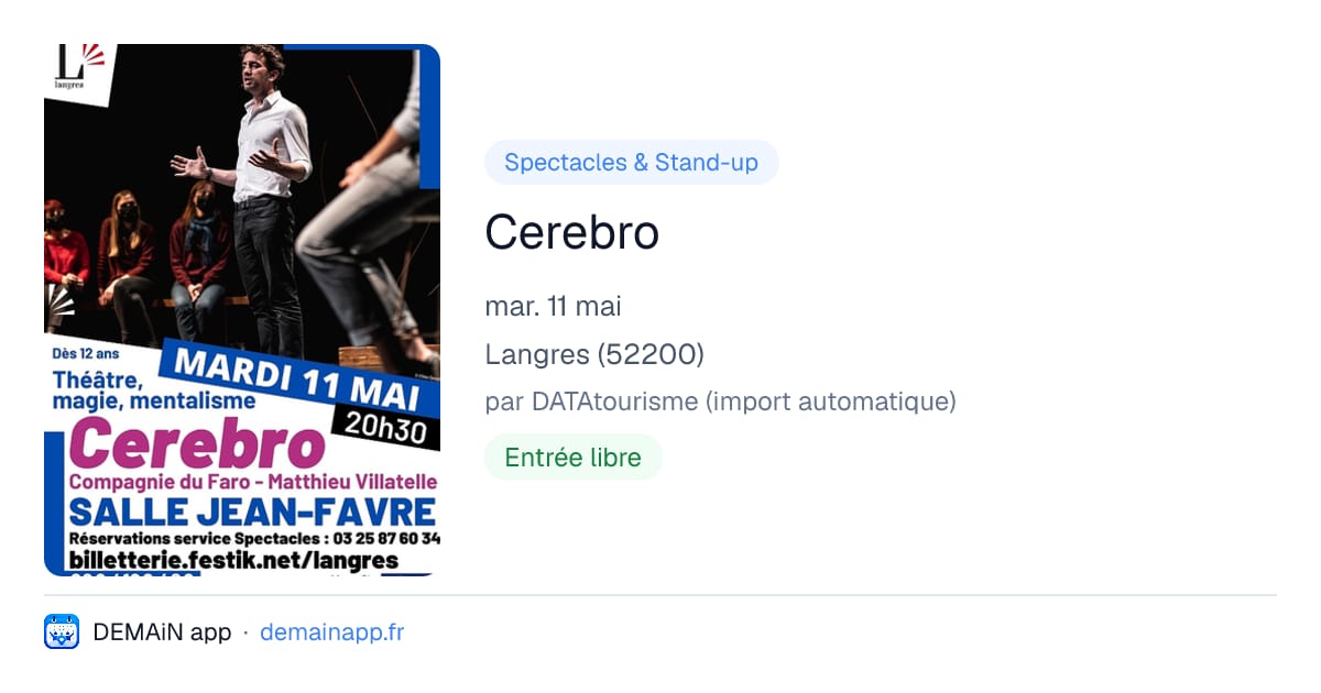 Cerebro — Langres