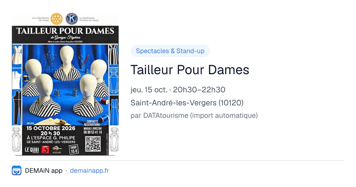Tailleur Pour Dames — Saint-André-les-Vergers