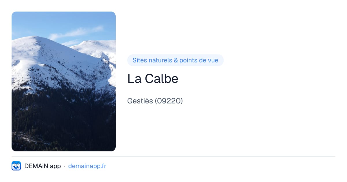 La Calbe — Gestiès