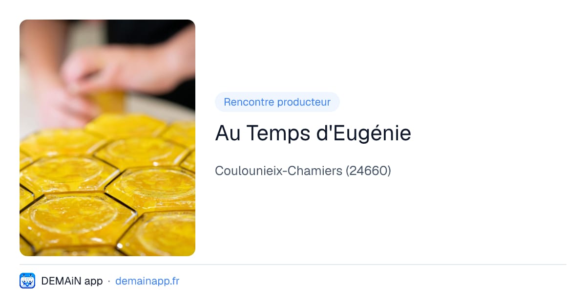 Au Temps d'Eugénie — Coulounieix-Chamiers
