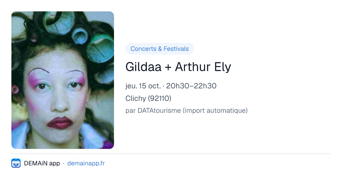 Gildaa + Arthur Ely — Clichy