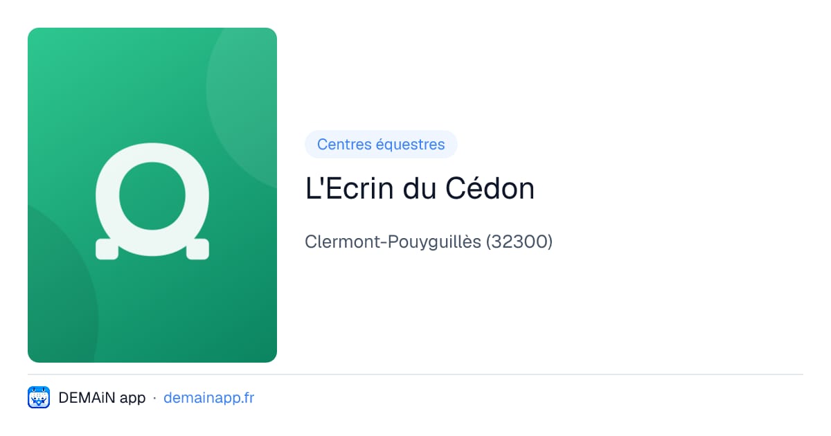L'Ecrin du Cédon — Clermont-Pouyguillès