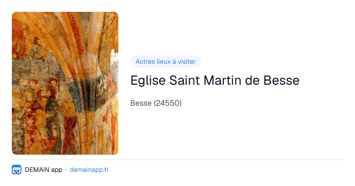 Eglise Saint Martin de Besse — Besse