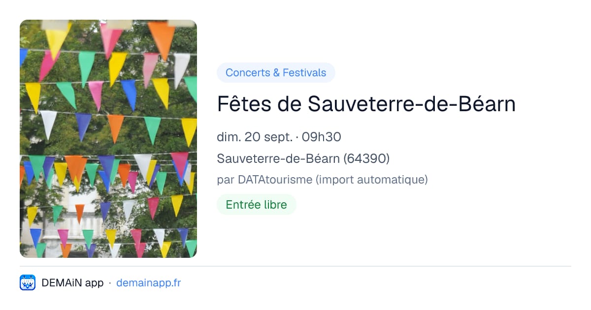 Fêtes de Sauveterre-de-Béarn — Sauveterre-de-Béarn