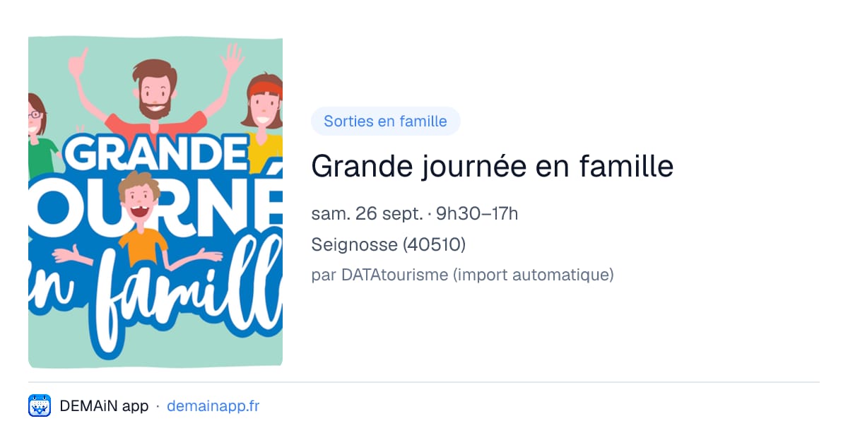 Grande journée en famille — Seignosse