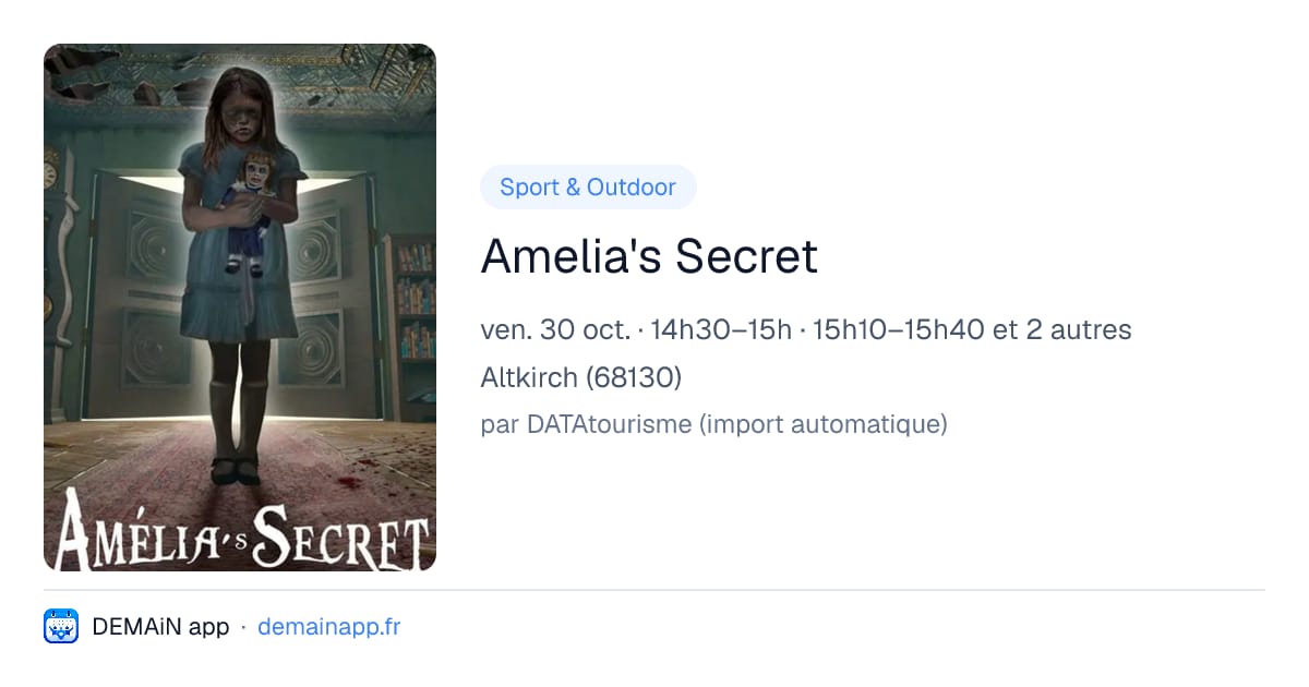 Amelia's Secret — Altkirch