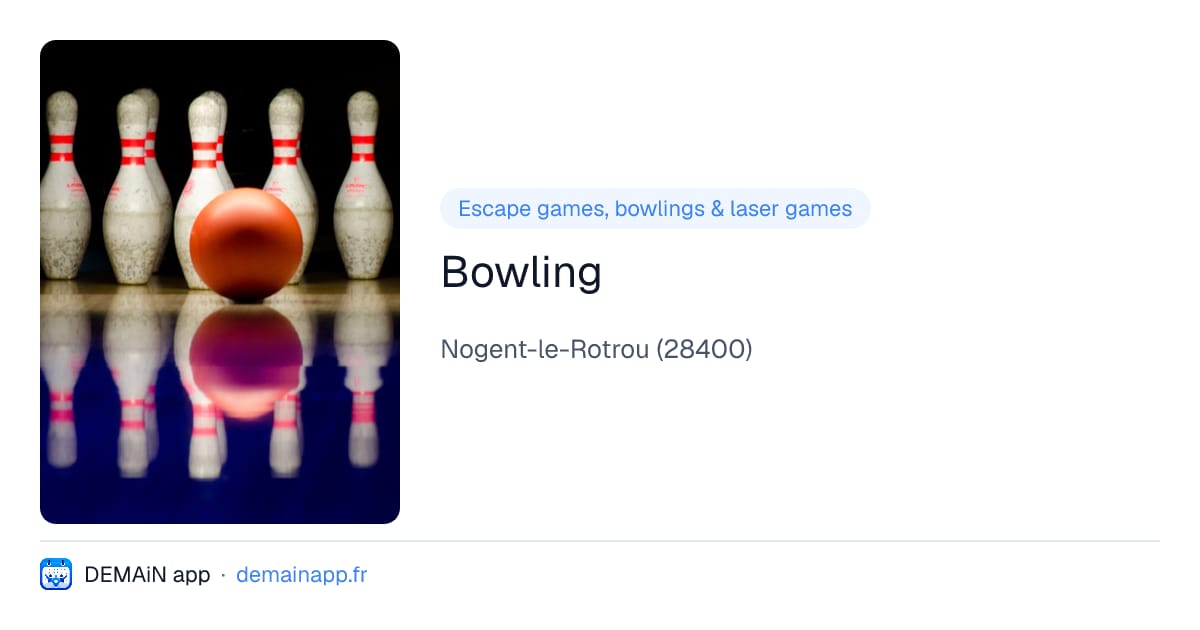 Bowling — Nogent-le-Rotrou