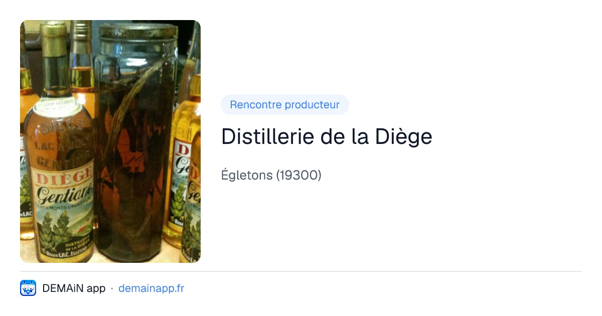 Distillerie de la Diège — Égletons