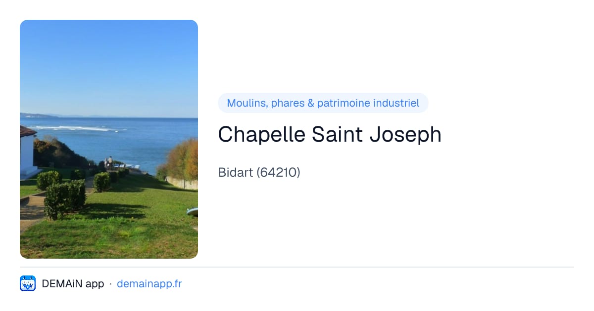Chapelle Saint Joseph — Bidart