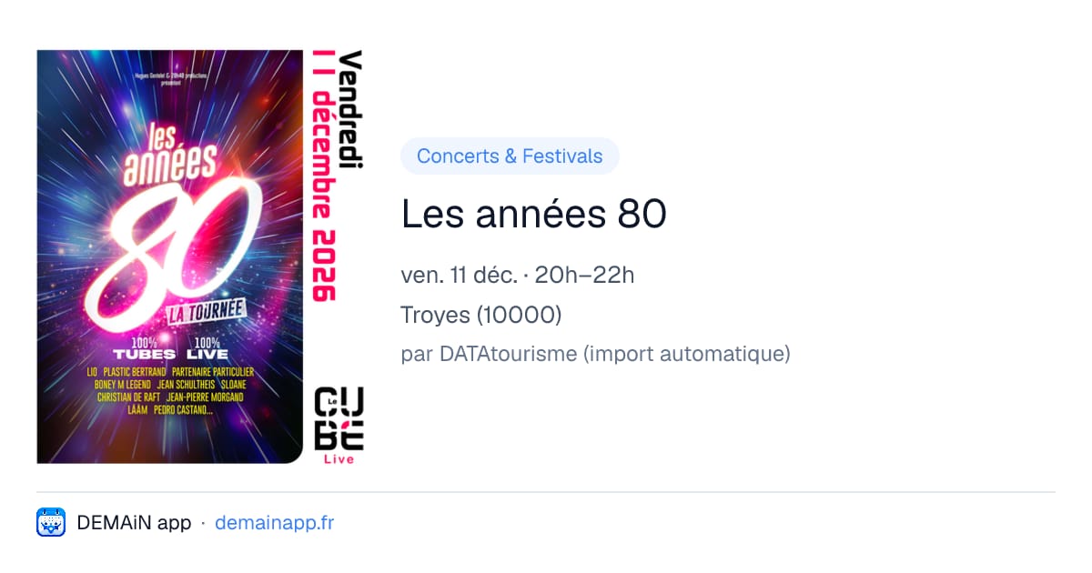 Les années 80 — Troyes