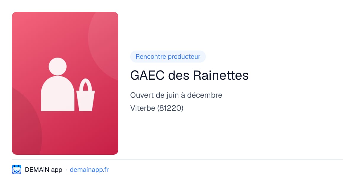 GAEC des Rainettes — Viterbe