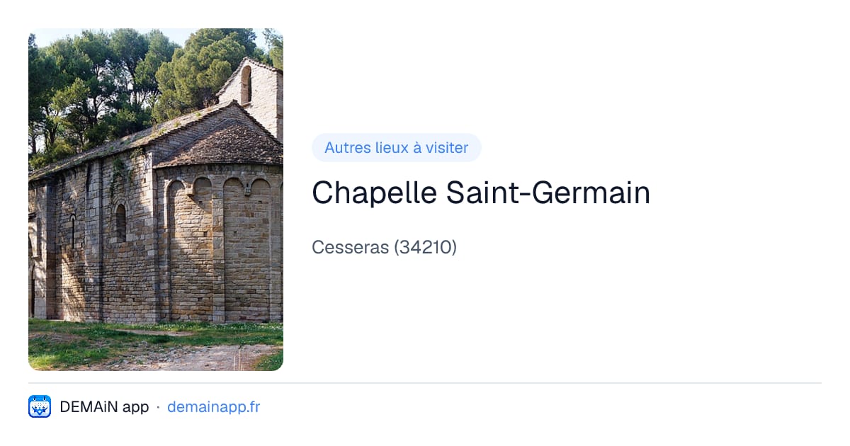 Chapelle Saint-Germain — Cesseras