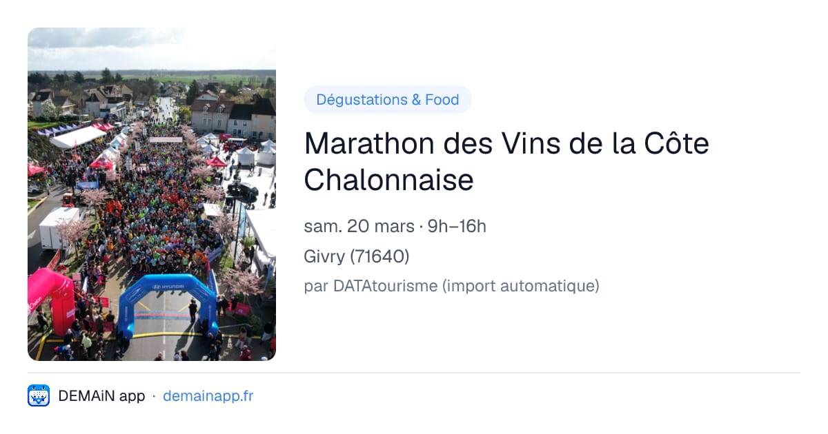 Marathon des Vins de la Côte Chalonnaise — Givry