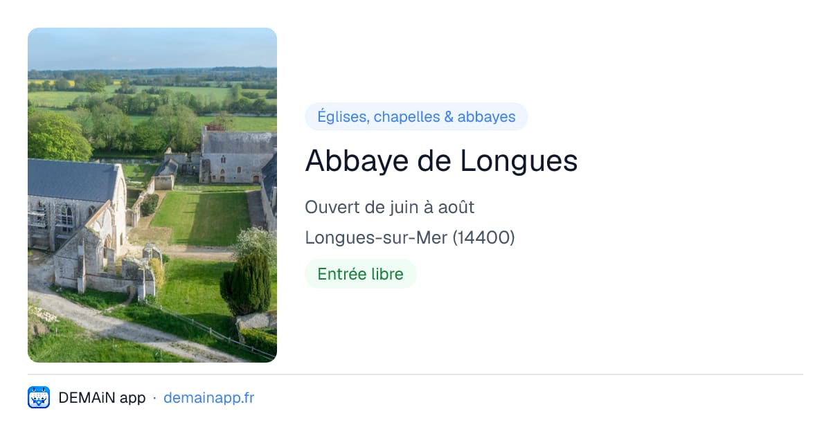Abbaye de Longues — Longues-sur-Mer