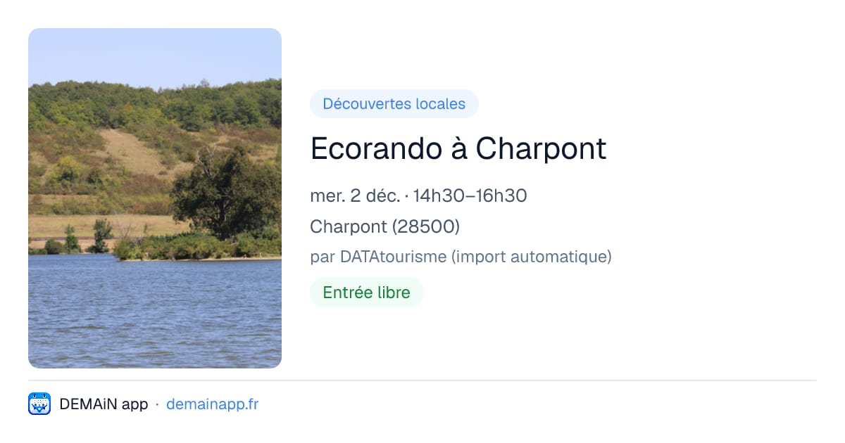 Ecorando à Charpont — Charpont