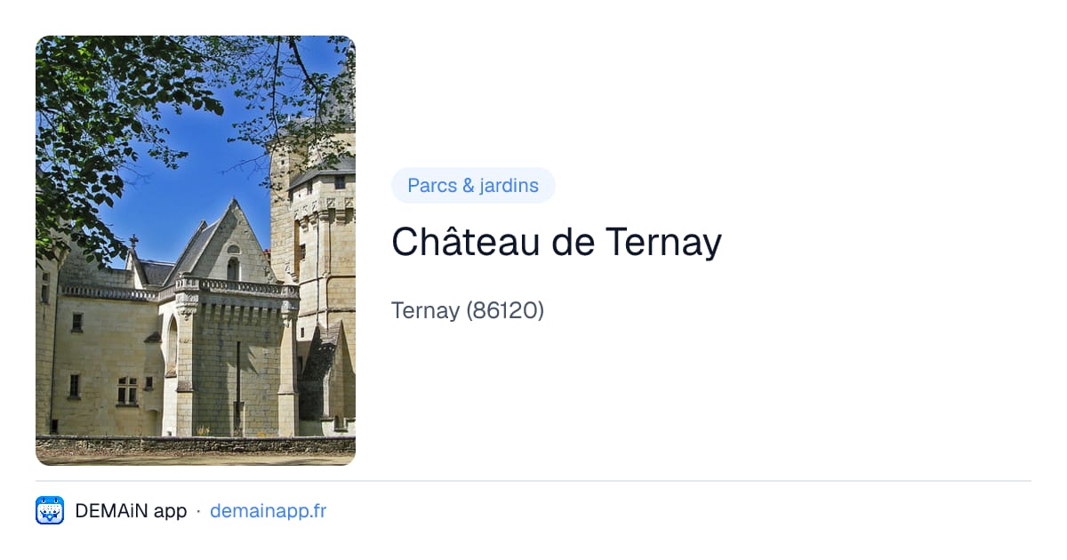 Château de Ternay — Ternay