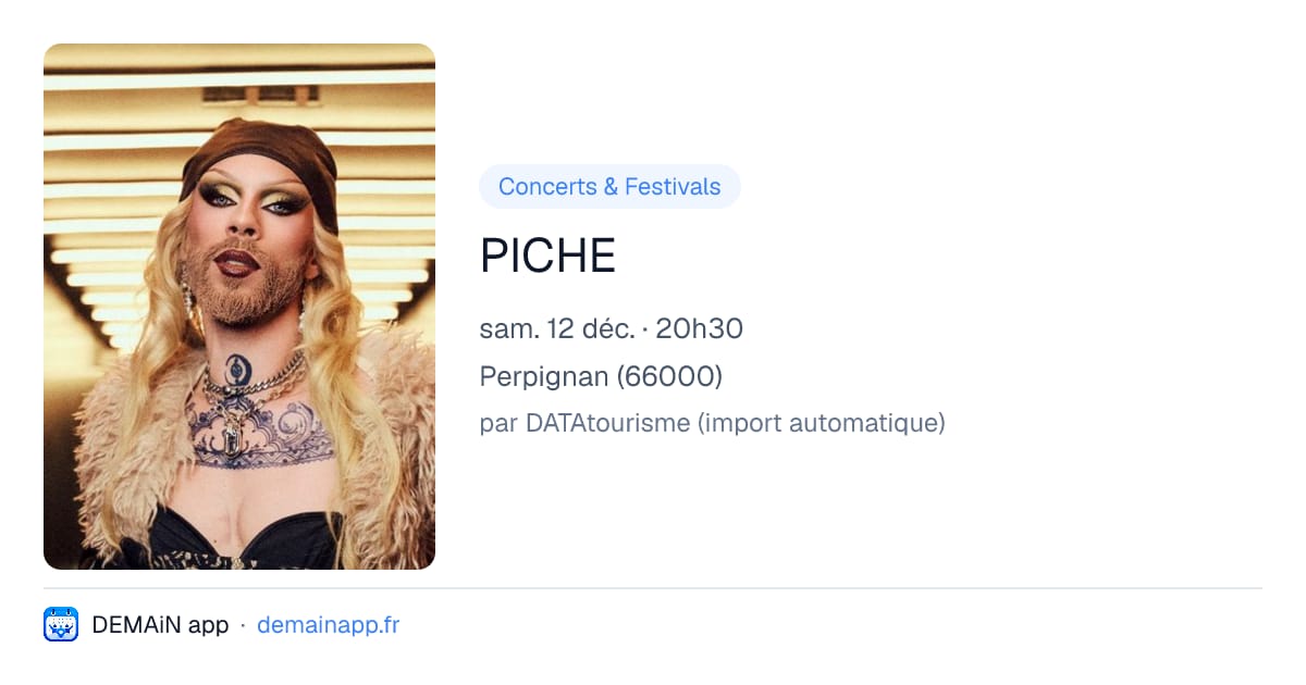 PICHE — Perpignan