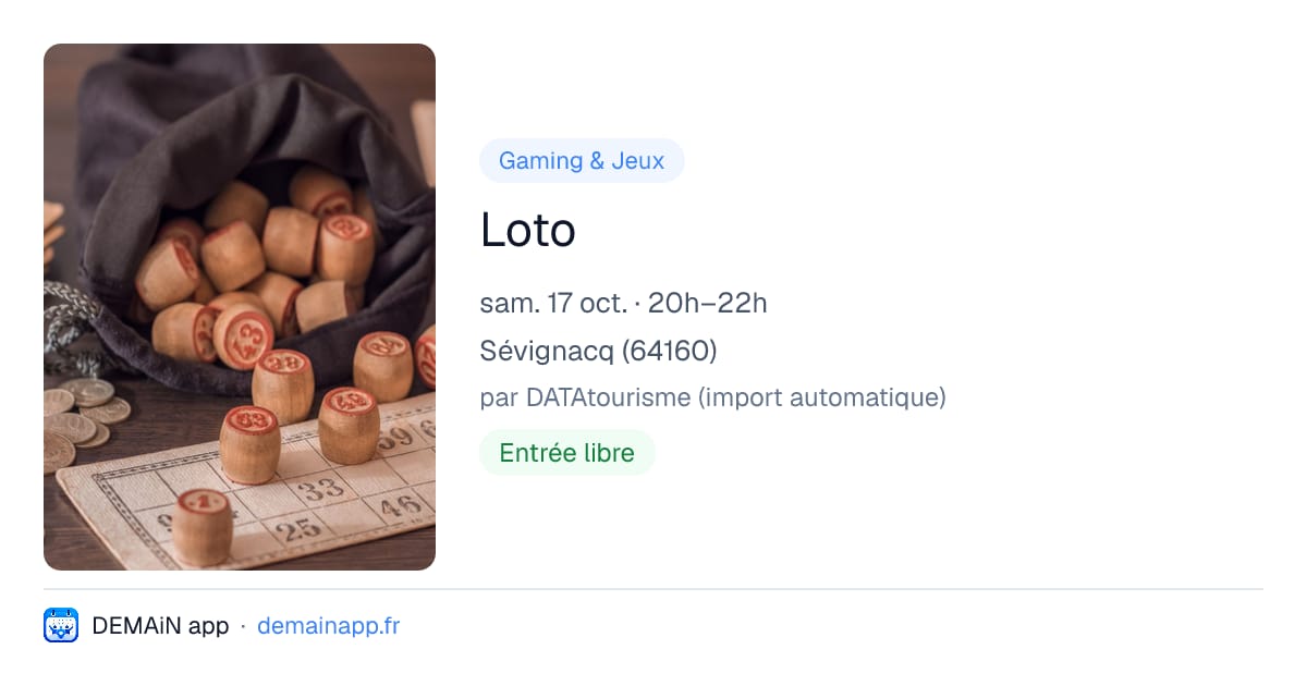 Loto — Sévignacq