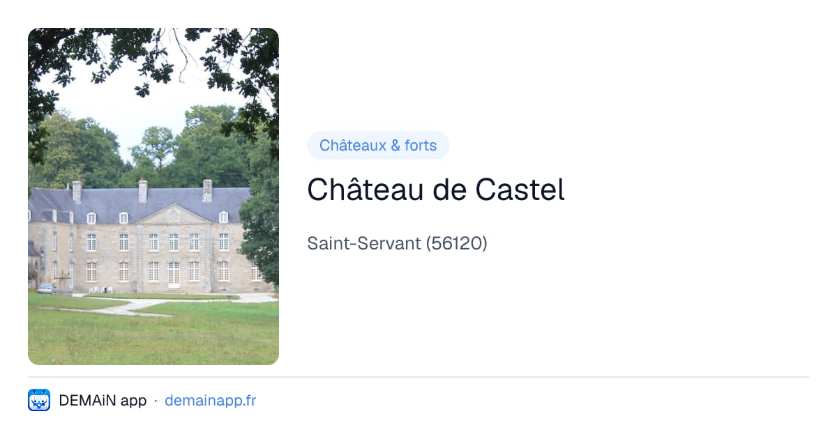 Château de Castel — Saint-Servant