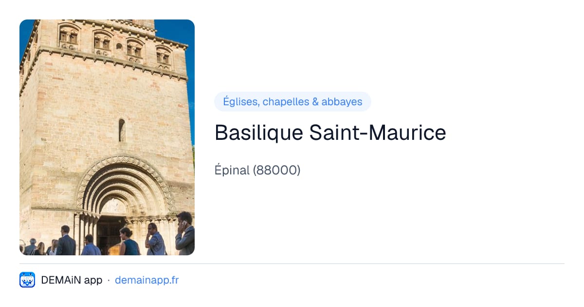 Basilique Saint-Maurice — Épinal