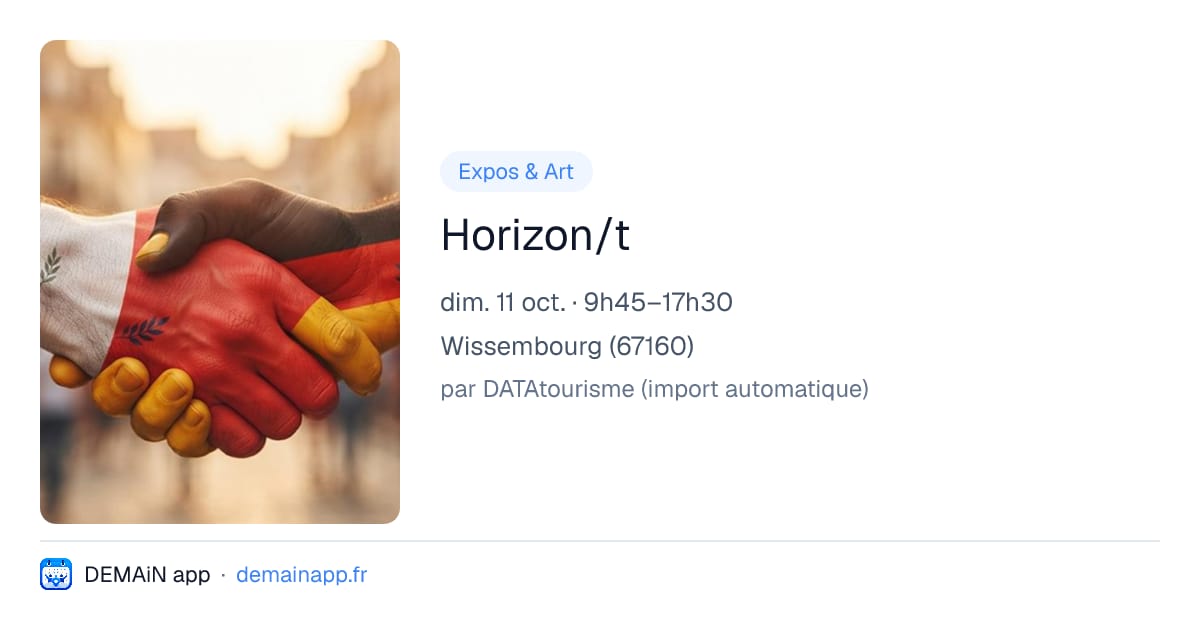 Horizon/t — Wissembourg