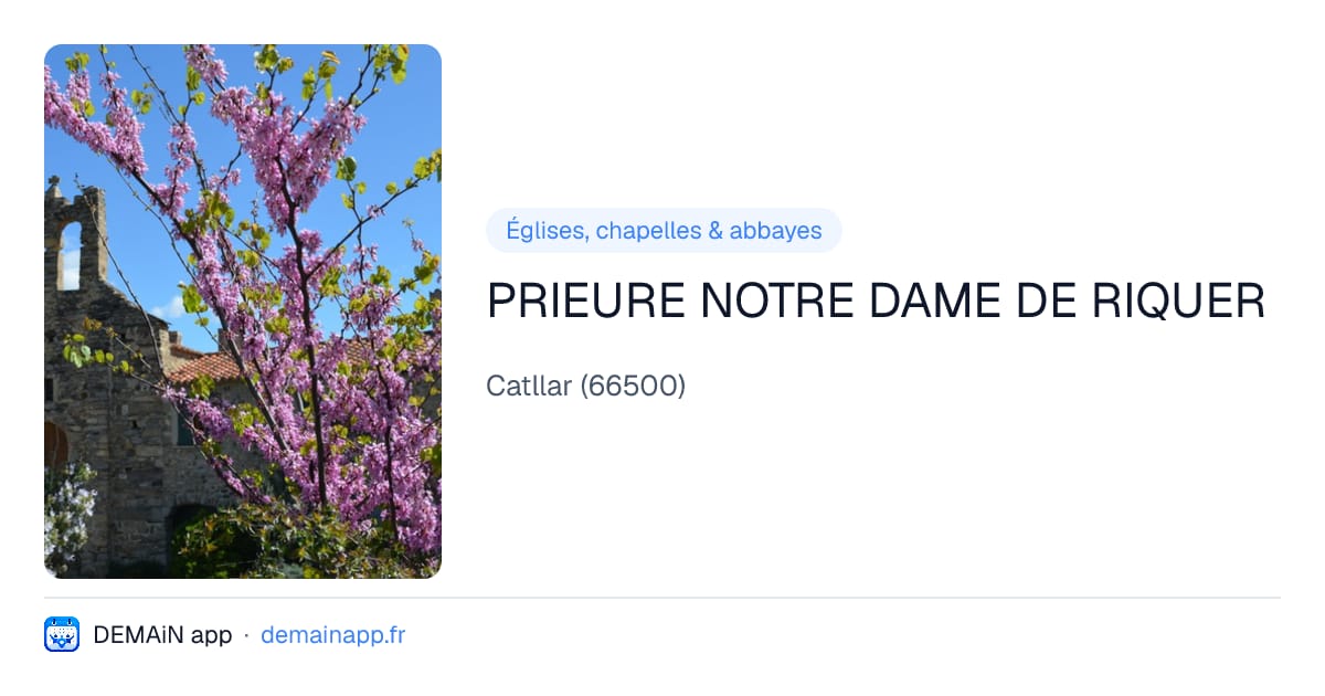 PRIEURE NOTRE DAME DE RIQUER — Catllar