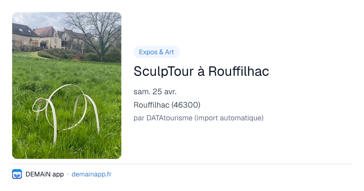 SculpTour à Rouffilhac — Rouffilhac