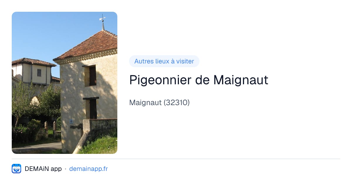 Pigeonnier de Maignaut — Maignaut
