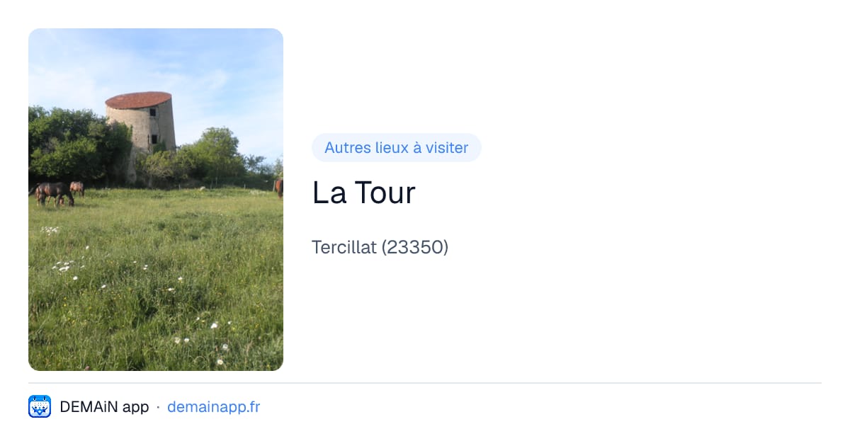 La Tour — Tercillat