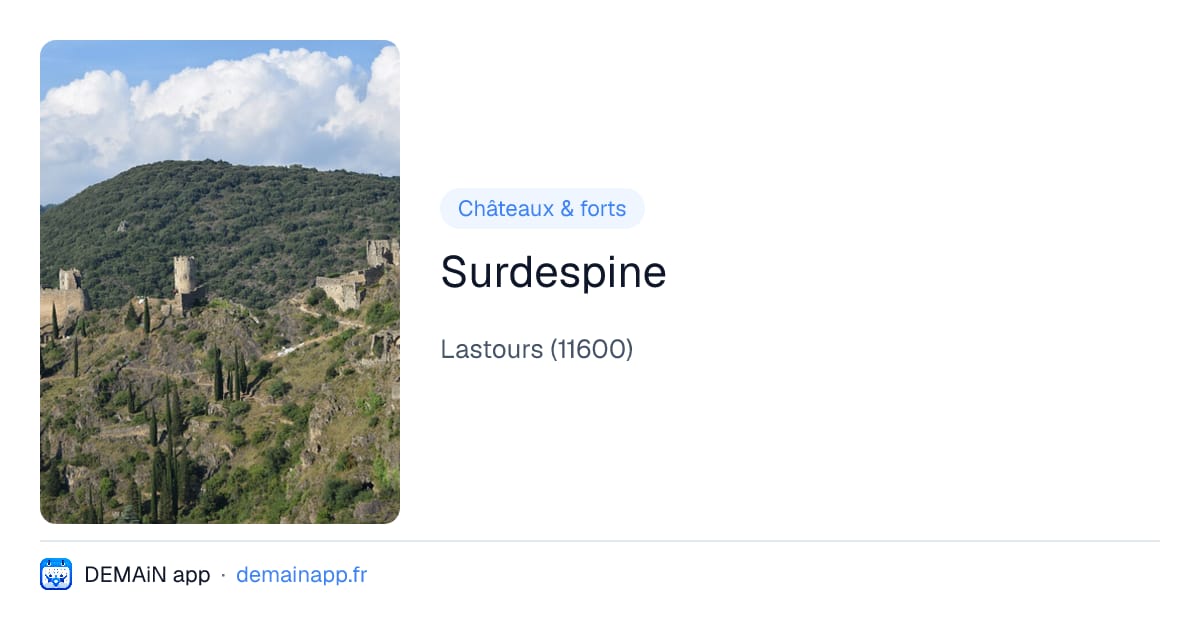 Surdespine — Lastours