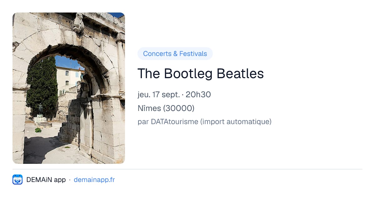 The Bootleg Beatles — Nîmes