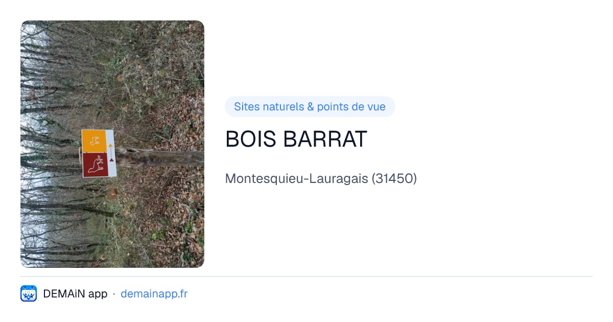 BOIS BARRAT — Montesquieu-Lauragais