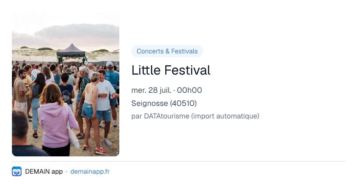 Little Festival — Seignosse