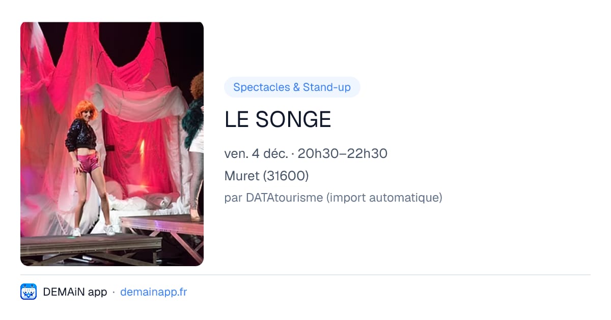 LE SONGE — Muret