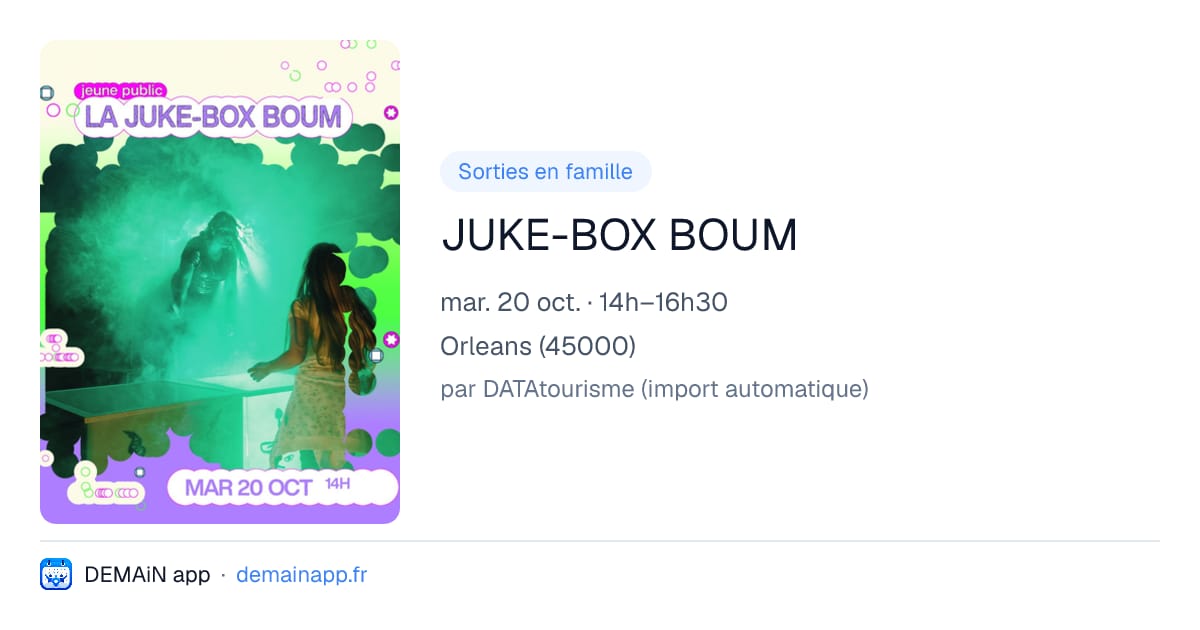 JUKE-BOX BOUM — Orleans