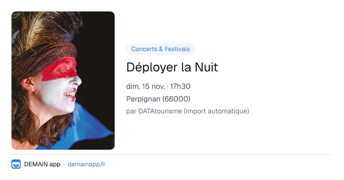 Déployer la Nuit — Perpignan