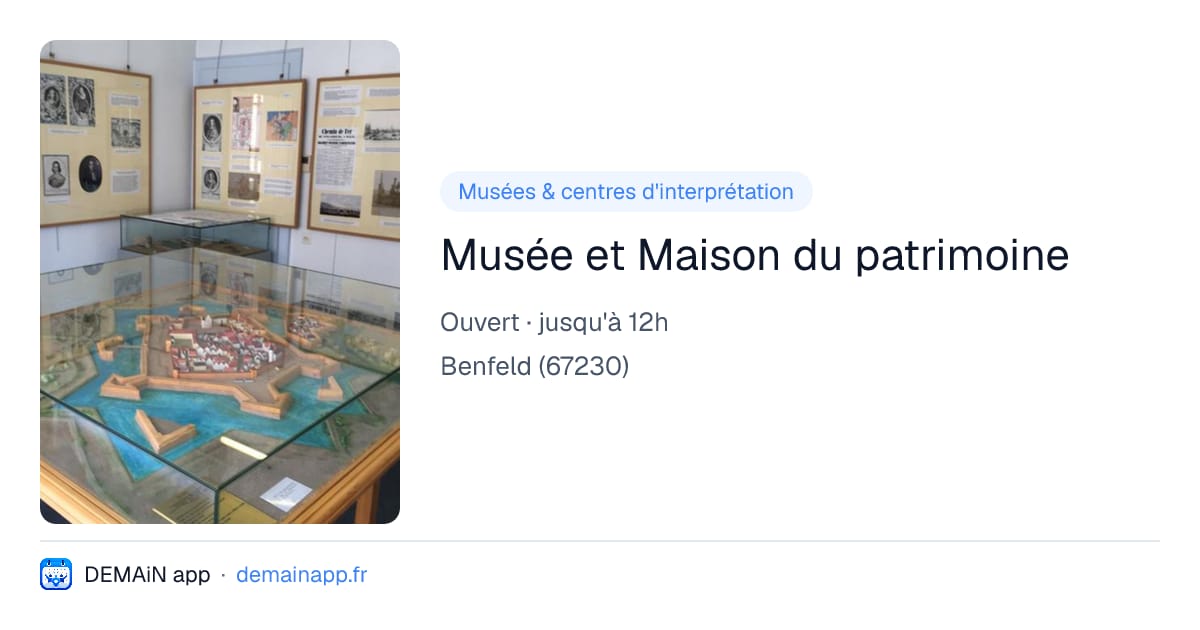 Musée et Maison du patrimoine — Benfeld
