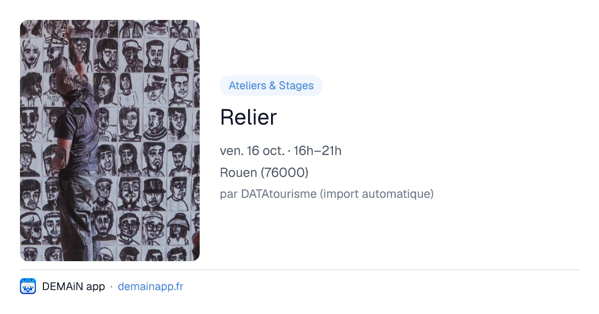 Relier — Rouen