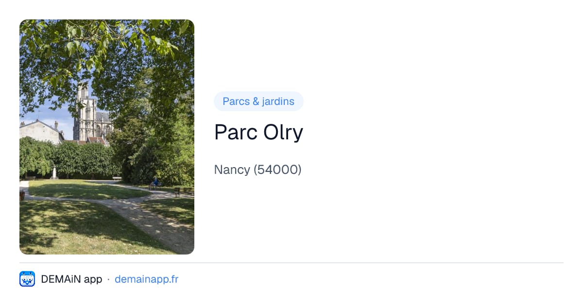 Parc Olry — Nancy