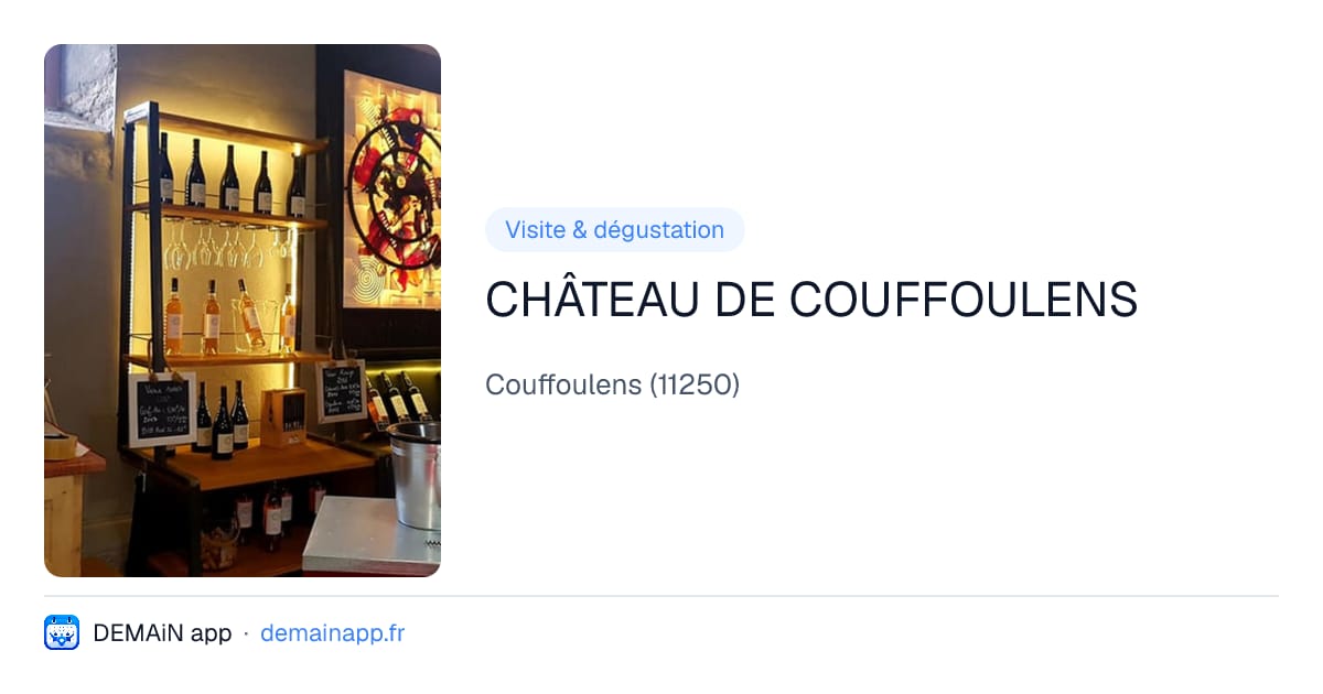 CHÂTEAU DE COUFFOULENS — Couffoulens