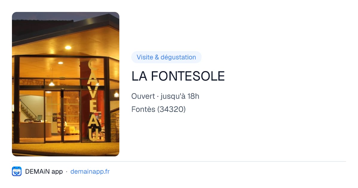 LA FONTESOLE — Fontès
