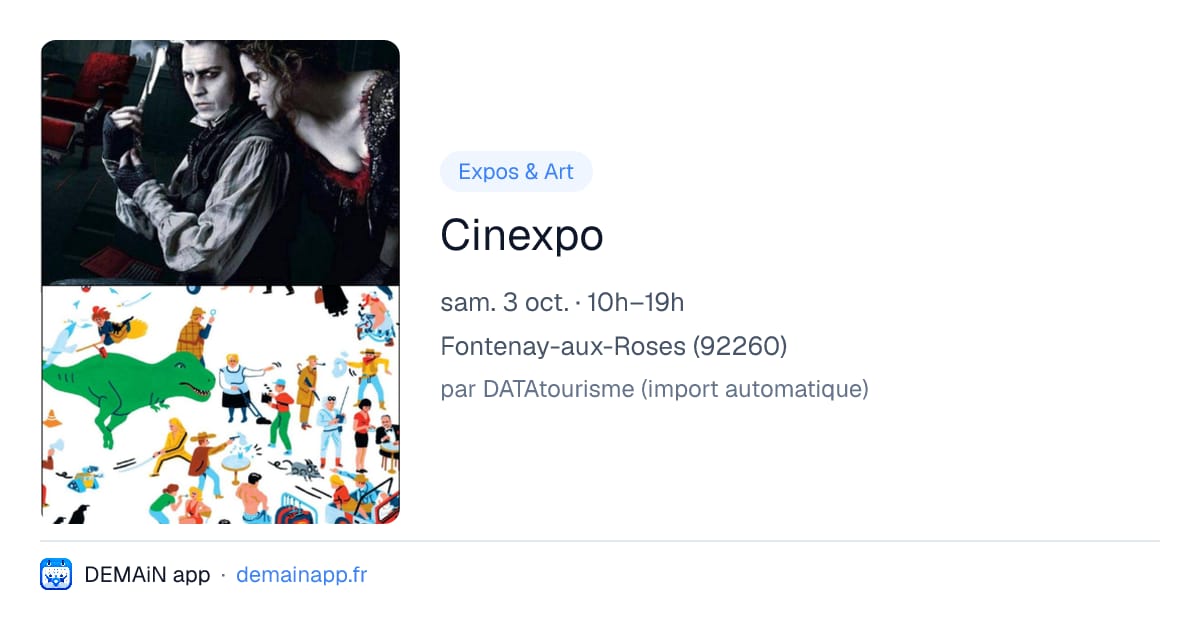 Cinexpo — Fontenay-aux-Roses