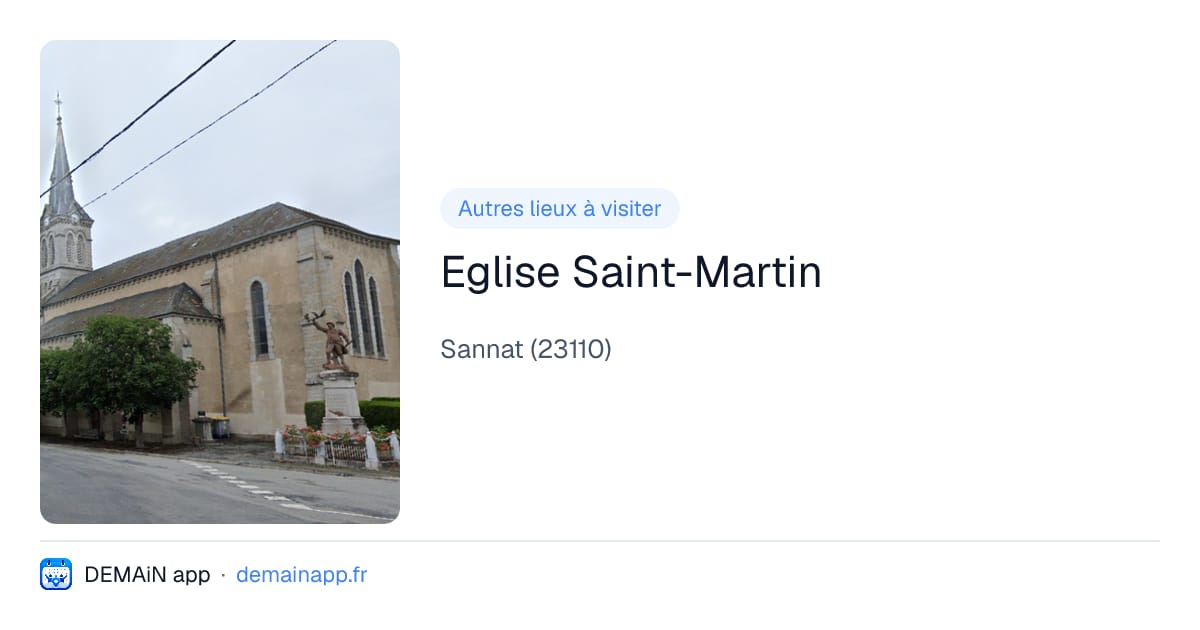 Eglise Saint-Martin — Sannat