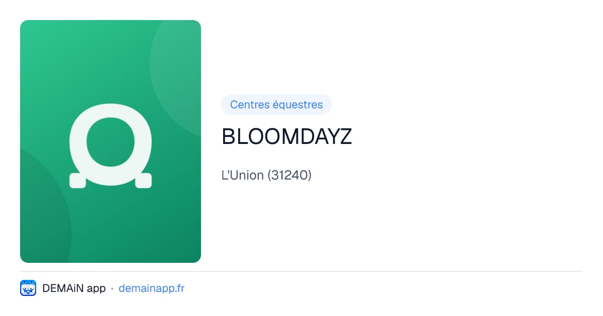 BLOOMDAYZ — L'Union