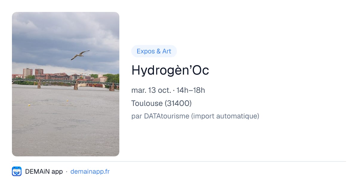 Hydrogèn’Oc — Toulouse
